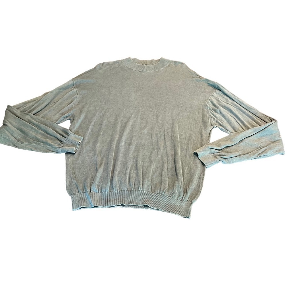 Baracuta Men’s Green Crewneck Silk Blend Sweater Size XXL